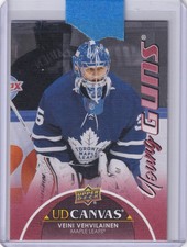 HUGE YOUNG GUNS AUCTION STARTS HERE! 2021-22 Upper Deck Canvas Veini Vehvilainen