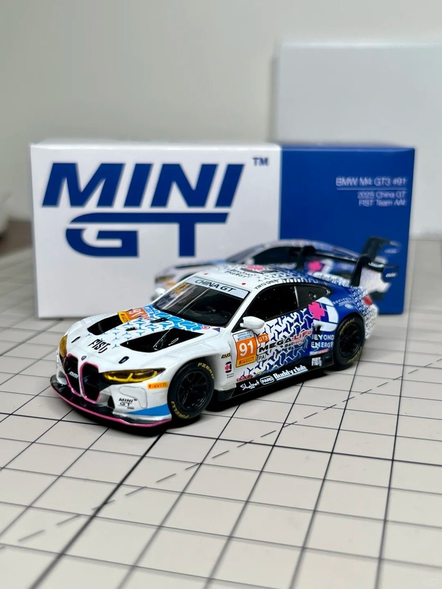 MINI GT 1/64 BMW M4 GT3 #91 FIST Team 2025 China GT Exclusive IN
