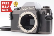    Unused  Contax S2b 35mm SLR Film Camera Titanium Body Black From Japan