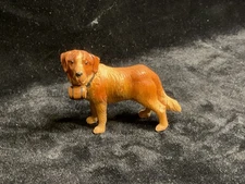 Vintage Black Forest German hand carved wooden Saint Bernard Figurine #4