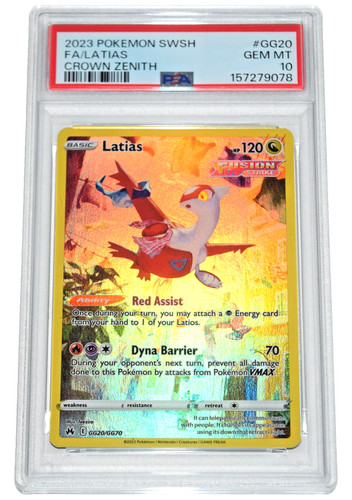 Latias graded PSA 10 for sale on eBay