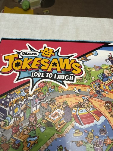 NEW Gibsons Jokesaws Midsummer Mayhem 1000 Piece Jigsaw Puzzle Love To ...