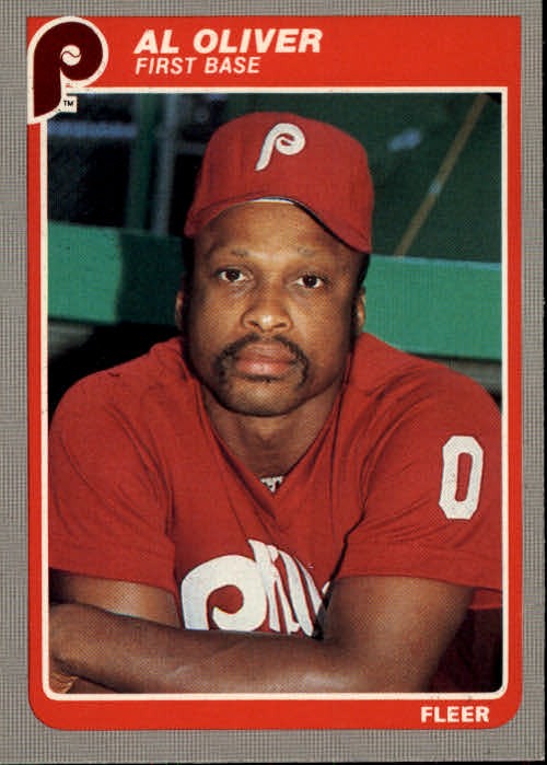 1985 Fleer #262 Al Oliver - BB
