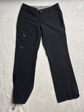 REI Co-op Hiking Pants Women’s Size 4P Black Ruched Adjustable Activewear USA