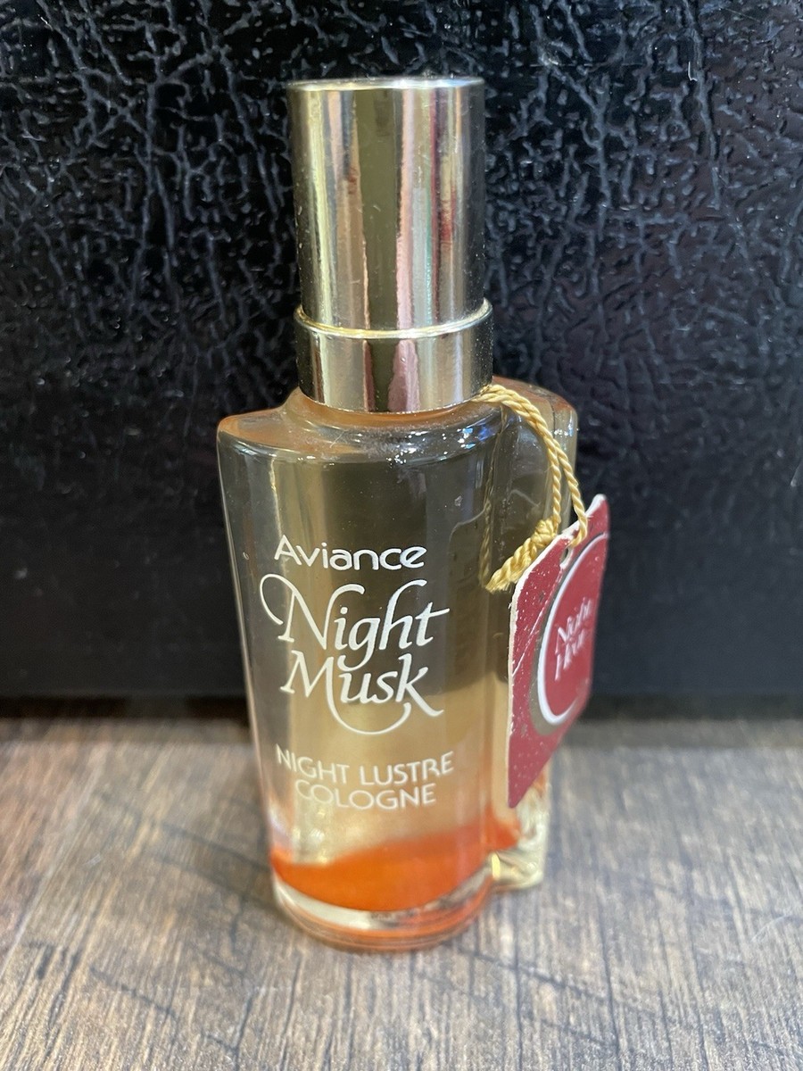 Aviance PRINCE MATCHABELLI Night Musk COLOGNE Lustre Heat 1oz Splash  VINTAGE New