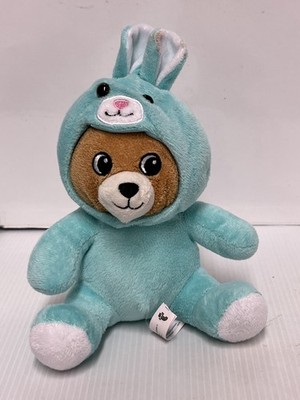 Fliegender Tiger Teddybär im Hasen-Outfit weiches Plüschtier ca. 6 Zoll groß