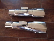1969 Roadrunner Gtx New 2 12 I.d. Stainless Exhaust Tips 1969 Roadrunner Gtx New 2 12 I.d. Stainless Exhaust Tips