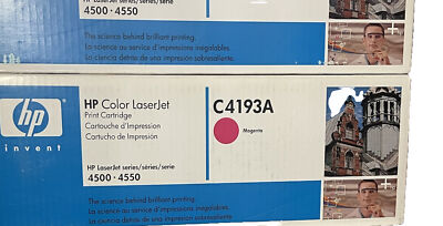 HP Color LaserJet Print Cartridge 4500 - 4550 Series C4193A Magenta | eBay