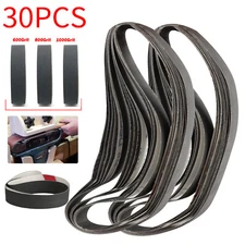 30Pcs 1x30inch 600 -1000 Grit Sanding Belt Polishing Grinding Sander Sandpaper