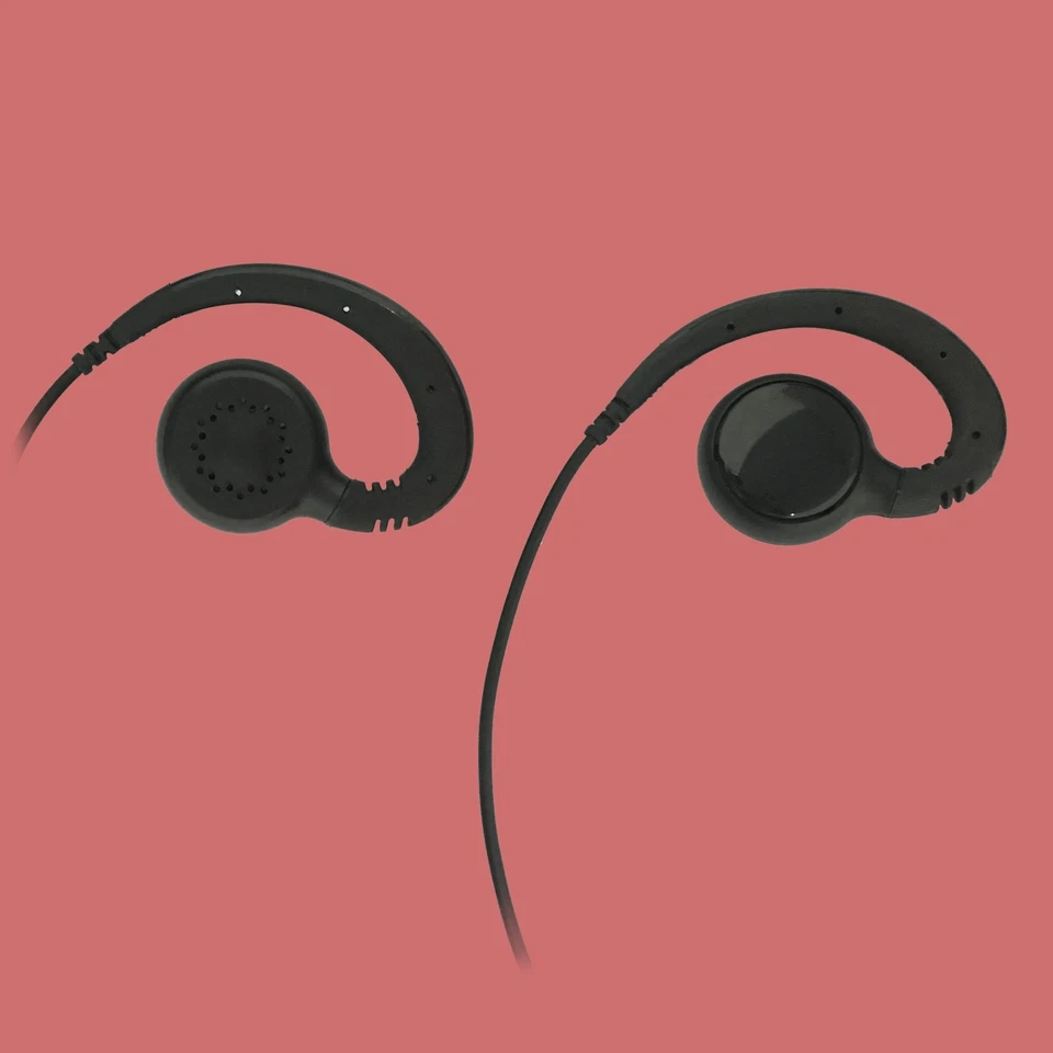 Two-Way Radio Swivel Earpiece C-Shape for Hytera PD705 PD708 PD750 PD780 PD782 - Image 3 of 4