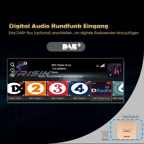 DAB+CarPlay Android 13 Autoradio Navi 4G für BMW E60 E61 E63 E64 E90 E91 E92 CCC - Bild 11 von 20
