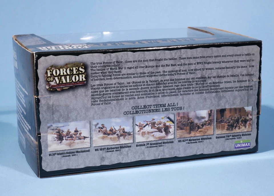 Forces Of Valor 1:32 US 24th Infantry Div (mechanised) Kuwait 1991 No 83001 *NEW - Image 2 of 4