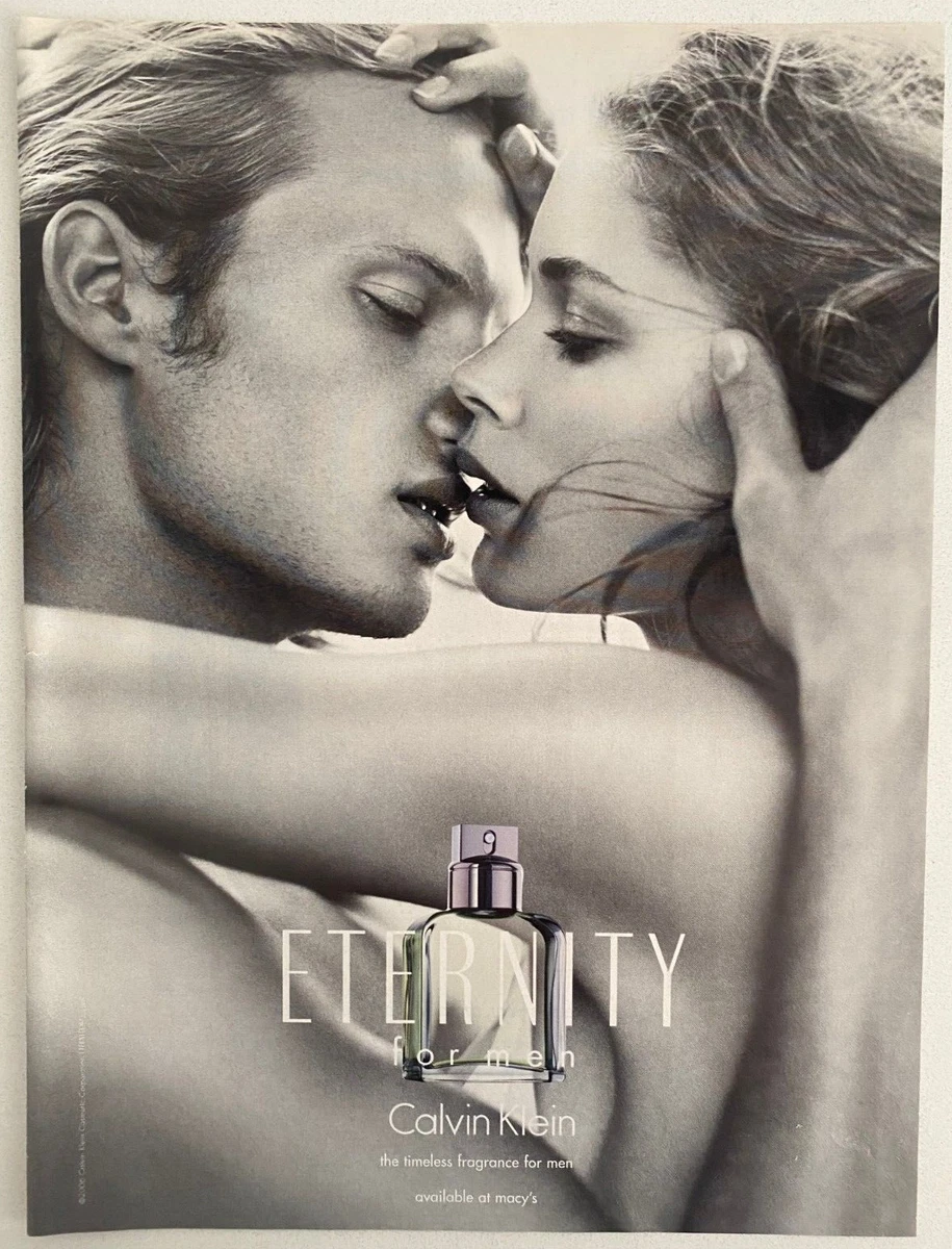 Calvin Klein Eternity For Men Macy s 2006 Print Ad eBay