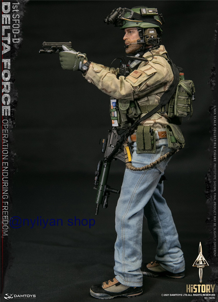 DAMTOYS DAM78091 1/6 Delta Special Forces 1st SFOD-D For 12