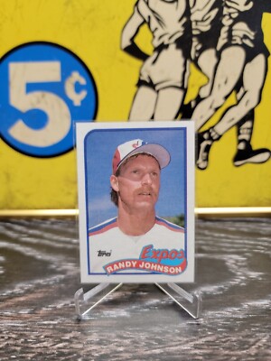 その他 RANDY JOHNSON ROOKIE Randy Johnson Rookie Card 1989 Topps #647 | eBay