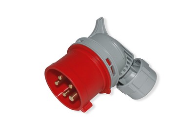 CEE Kraftstrom Winkelstecker 5polig bis 16 Ampere Klemmtechnik