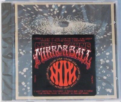 NEIL YOUNG~ MIRROR BALL~ MEGA RARE SEALED~ WITH HYPE STICKER~ RARE ~CD Pearl Jam