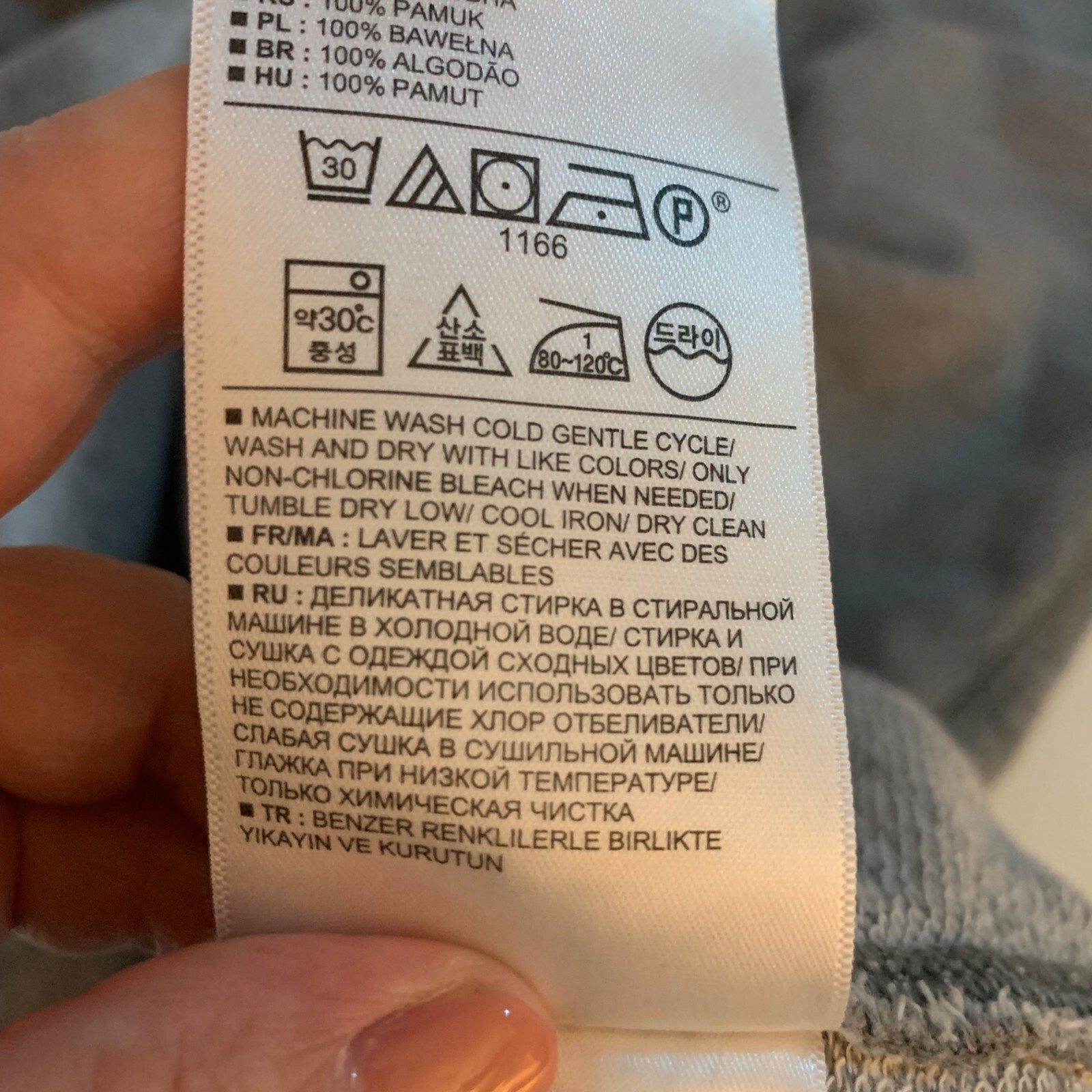 Gap Solid Grey High Neck Drawstring Pullover Casu… - image 5