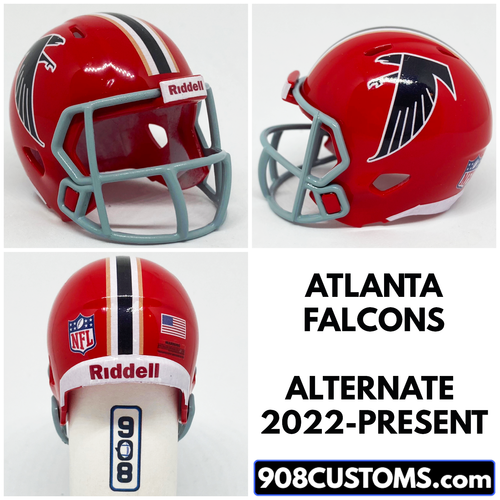 Custom Pocket Pro Helmet NFL Atlanta 
