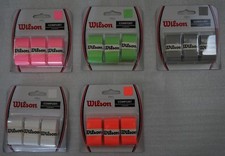 NEW Wilson Pro Overgrip - 3 Pack Tennis Grip Tape Roger Federer RF Colors