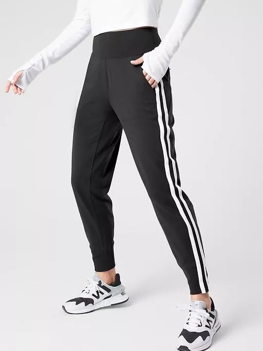 Athleta striped hotsell pants