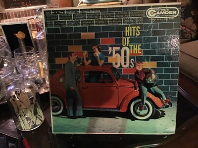 HIT S OF THE 50 s, ORIGINAL VINYL LP, RCA CAMDEN CAL444, VERY GOOD