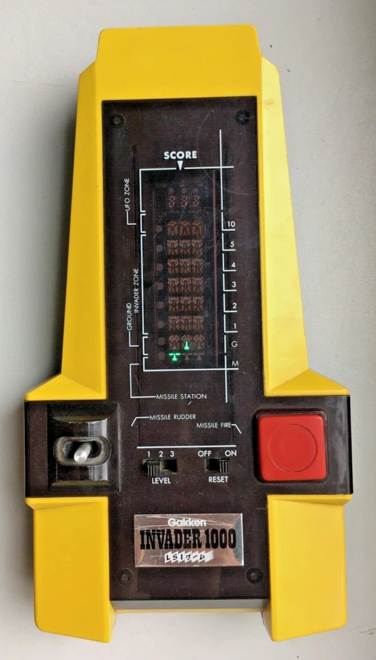 Téléjeu Gaken Invader 1000 / vintage / 1980 / fonctionnel / super rare en D - Photo 3/4