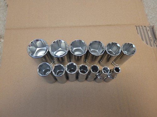 Halfords Advanced 3/8" drive SAE Imperial AF Deep Socket 1/4" to 1" Professional - Picture 4 of 4