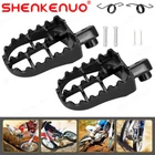 Foot Pegs Motorcycle Footpeg for PW50 1981-2021 PW80 1983-2006 Dirt Bike Black