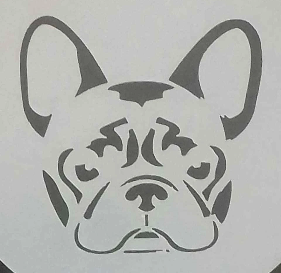 French Bulldog Pumpkin Stencil