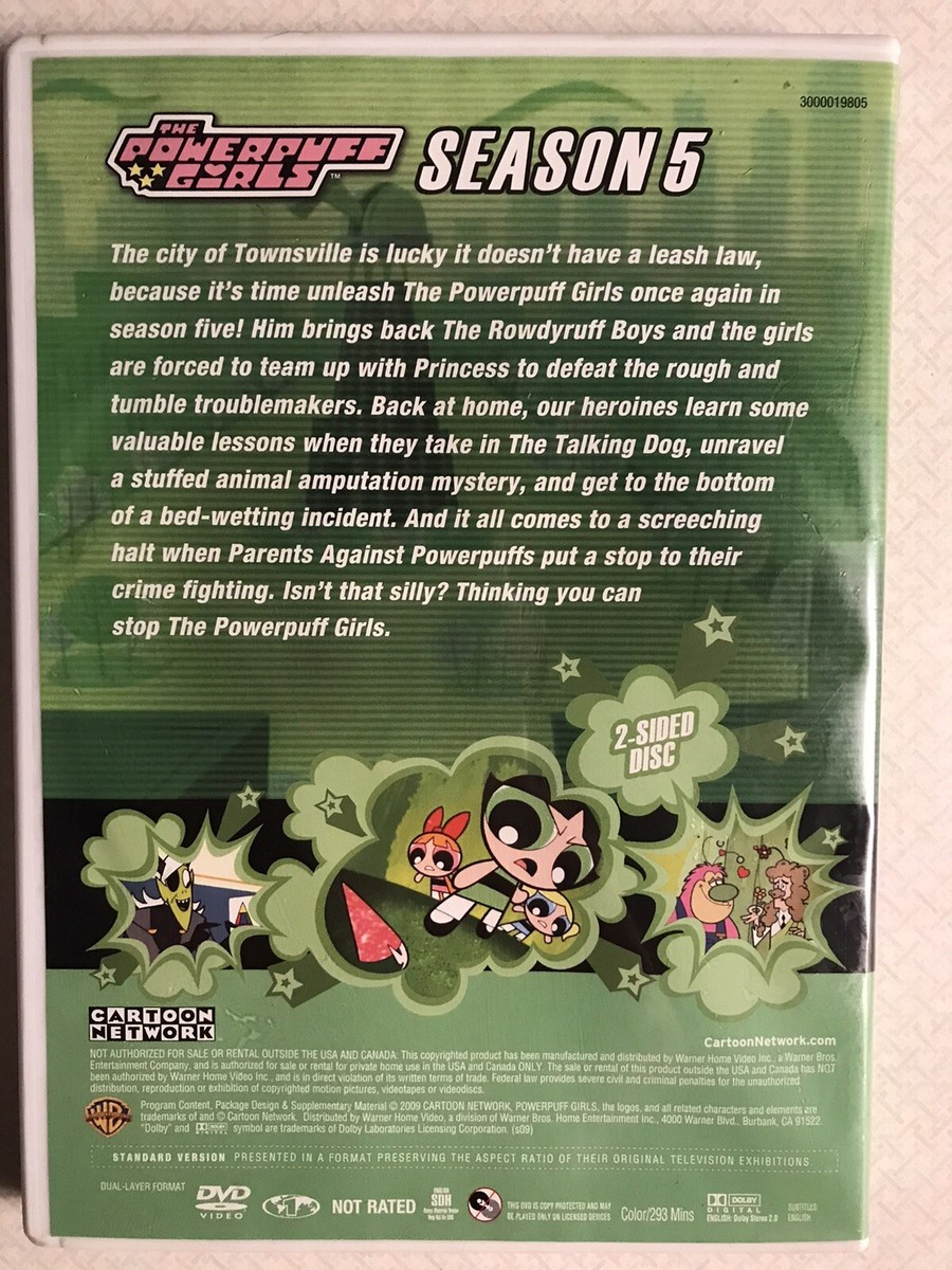 Cartoon Network's: The Powerpuff Girls - Season 5 ( 2009 DVD