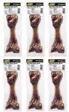 6 Serrano Ham Bones 100% Natural Cured Large Dog Bone Protein Treat Chew Snack