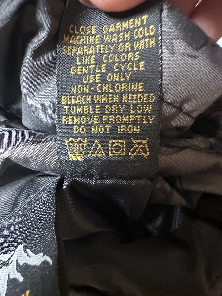 Pacific Trail Youth Reversible Camuflaje Puffer, Chaqueta de Pista Negra, Talla M Foto 4 de 4