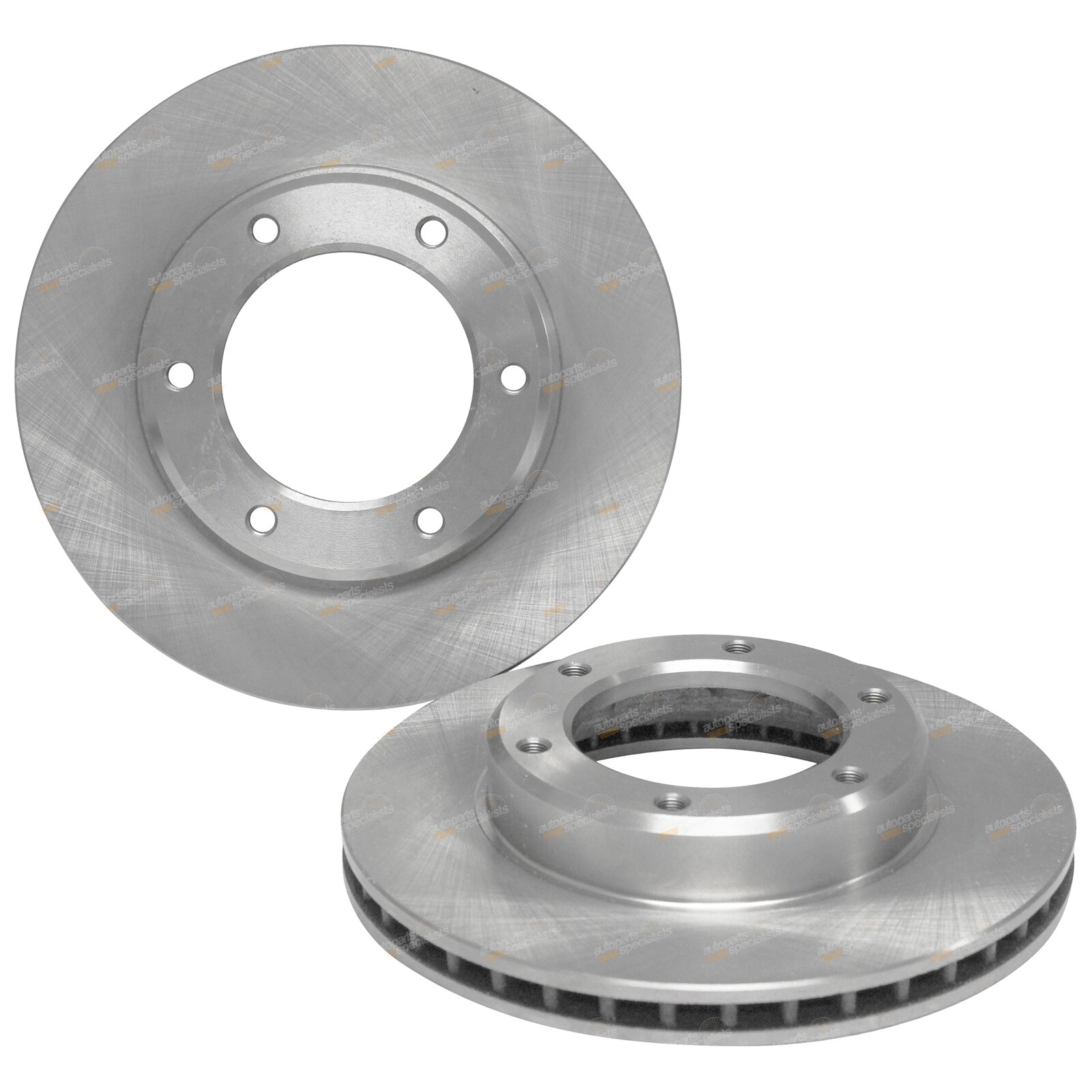 2 Front Disc Brake Rotors for Landcruiser 80 Series 1990-8/92 FJ80 ...