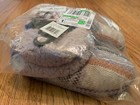 Muk Luks Women's Size Small (5/6) Melinda Slippers Plaid Black Light Beige Nwt