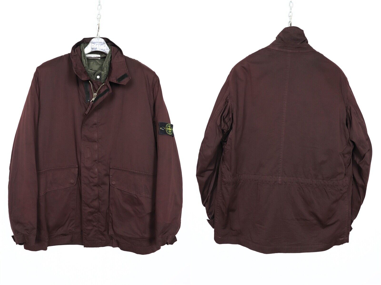 90年代　Stone Island Raso Gommato Jacket