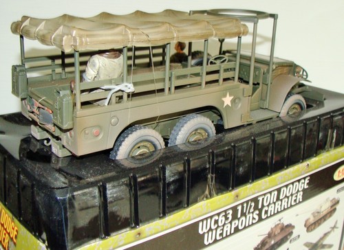 1:18 Ultimate Soldier WWII U.S Army Dodge WC-63 1.5 Ton 6X6 Weapons Cargo Truck - Picture 13 of 13