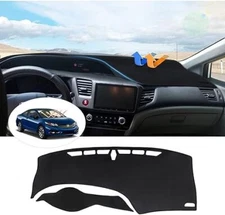 Dash Mat for Honda Civic 2012-2015 Dashboard Pad Cover Carpet Non-slip