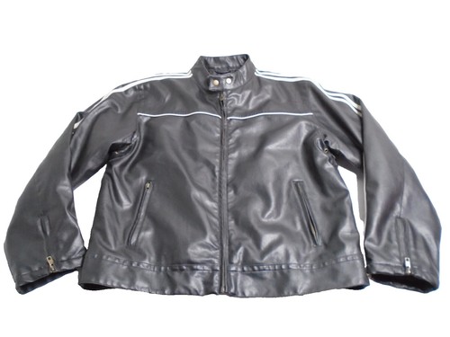 1988 original Arizona Jean Company Leather Jacket XXL cafe Racer