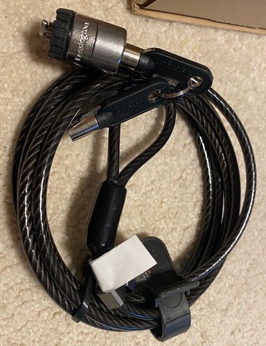 Lenovo 45K1620 Kensington Twin Head Cable Lock Lenovo-Sicherheitskabelschlos NEU - Bild 2 von 2