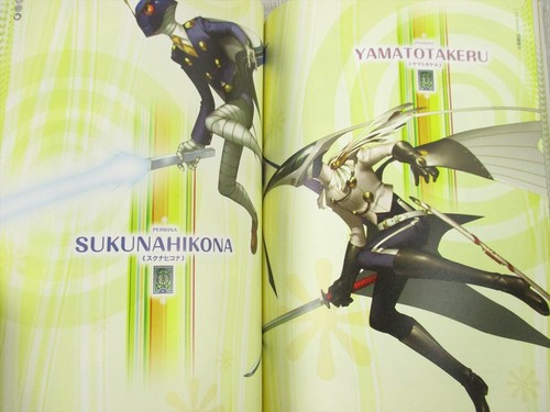PERSONA 4 P4 Official Design Works SHIGENORI SOEJIMA PS2 Art Fan Book 2008 EB87 - Picture 9 of 12