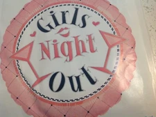Hen Night/Divorce etc Girls Night Out 18” Foil Balloons # 11659  B25