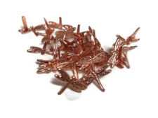 Metallic Copper Dragonfly Brads Set - 25 Pieces