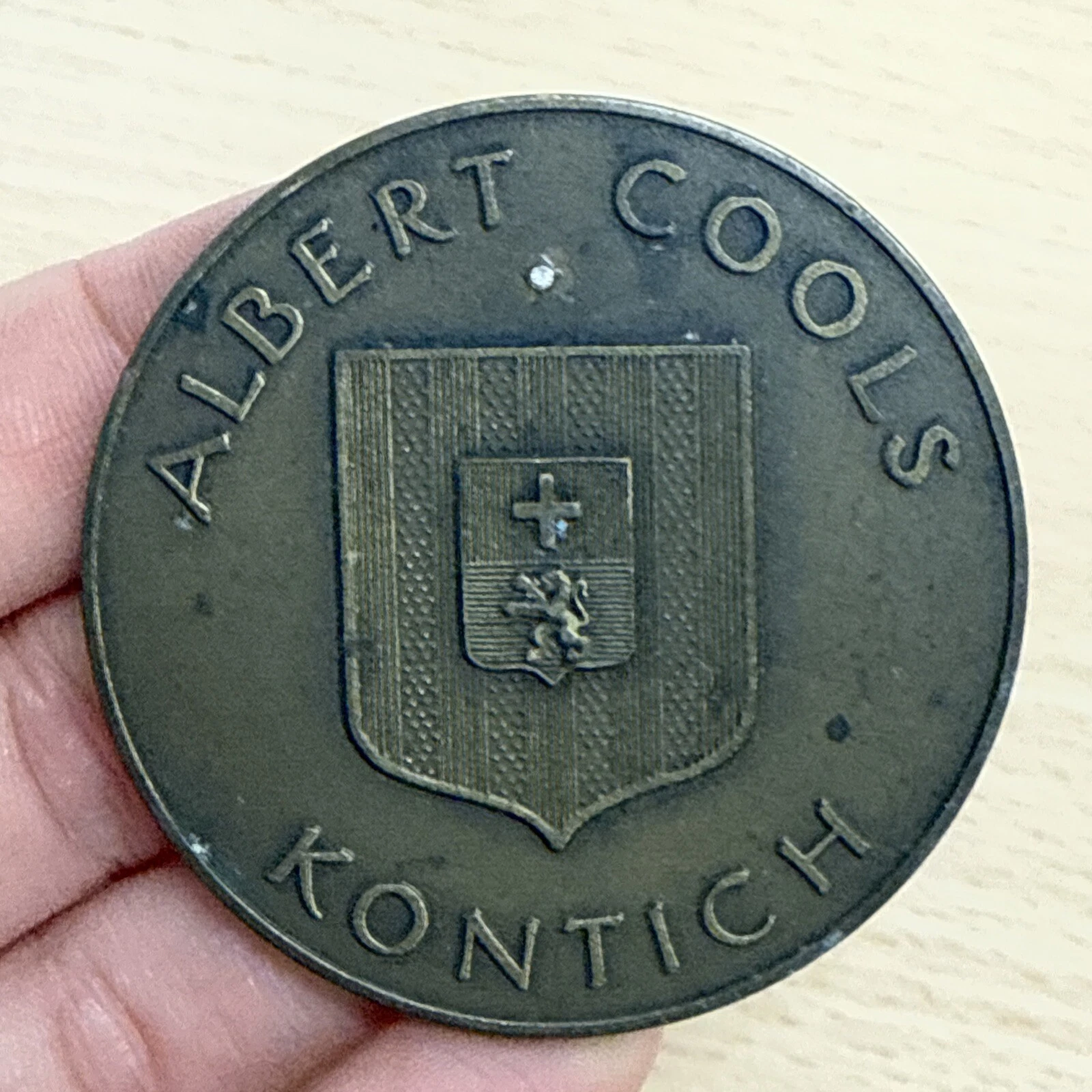 Médaille Albert Cools Kontich Diamant Expo 27 28 29 September 1980