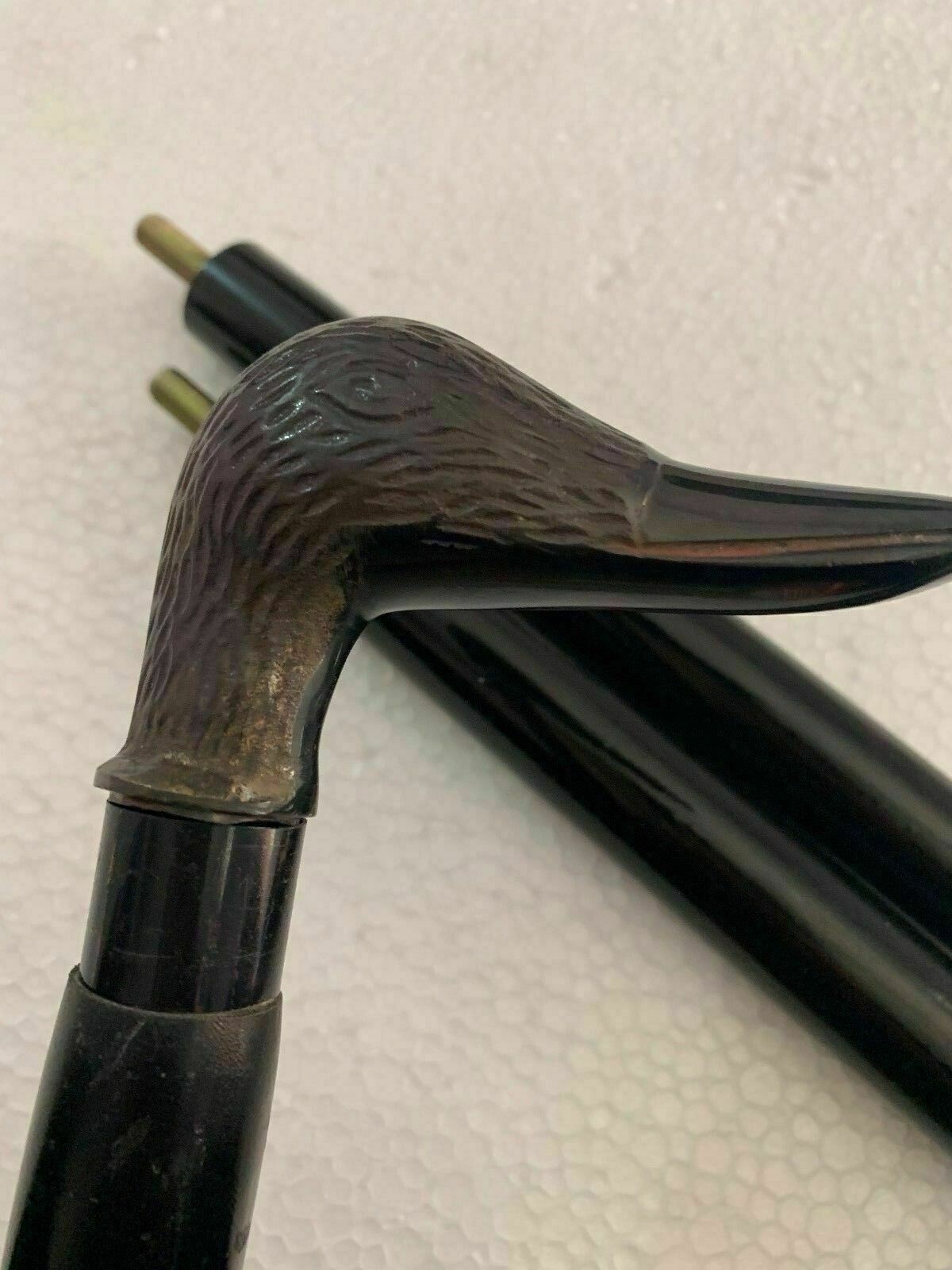 Nautical Solid Duck Handmade Handle Brass Vintage… - image 2