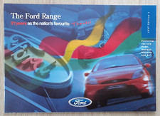 Ford Range Brochure 1997 - KA Fiesta Escort Mondeo Scorpio Puma Galaxy 4WD Vans