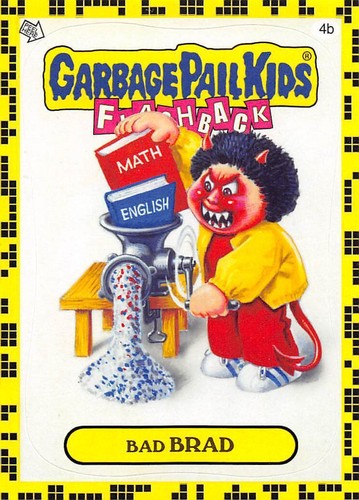 GARBAGE PAIL KIDS 2011 FLASHBACK SERIES 2 PICK-A-CARD YELLOW BASE STICKERS TOPPS - Picture 16 of 321