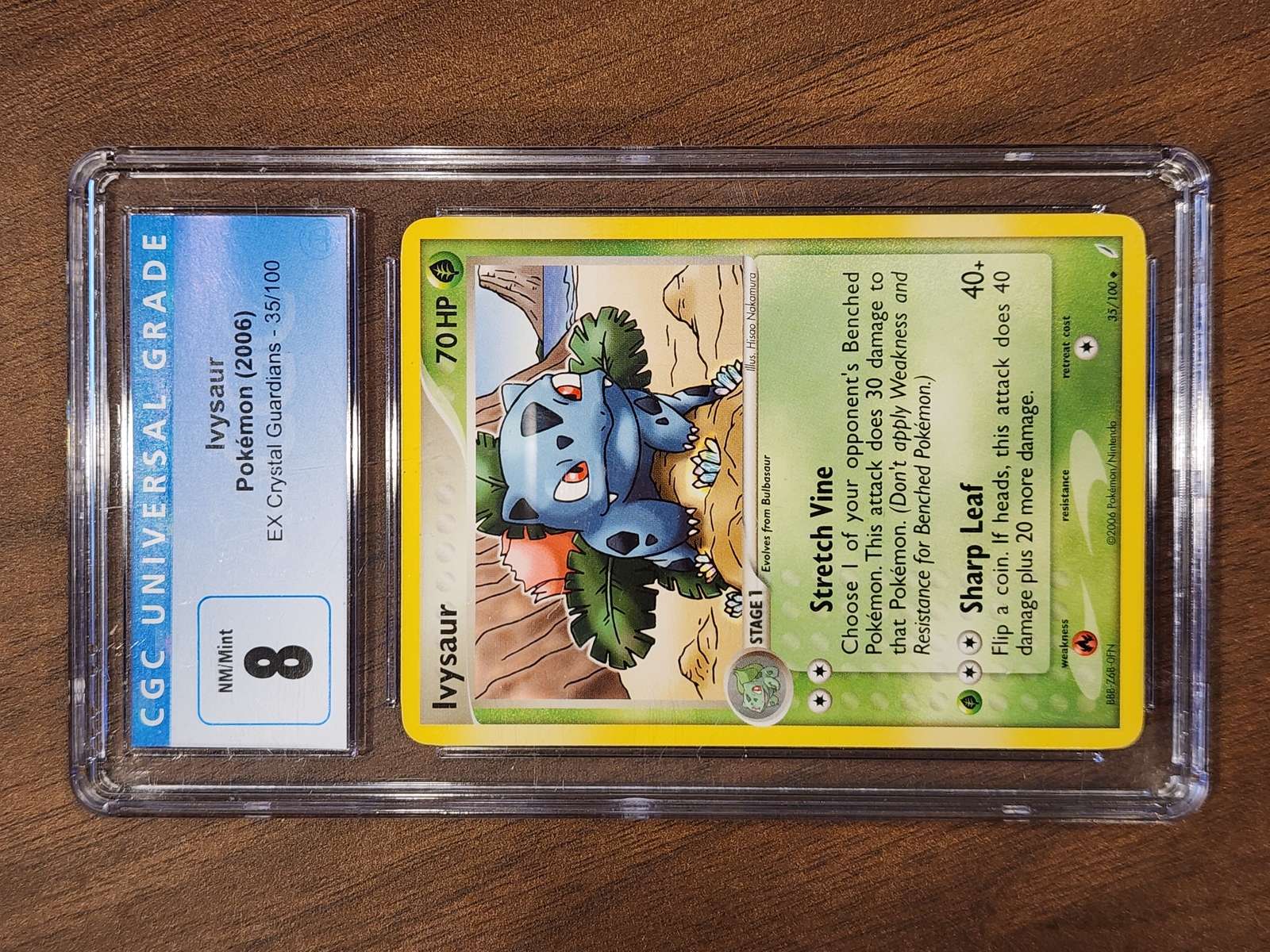 Ivysaur (35/100) (Stamped) [EX: Crystal Guardians] main image 1
