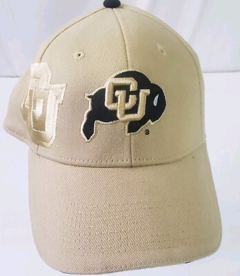 NCAA Signitures Colorado Buffaloes CU Baseball Cap Hook/Loop Adjustable New