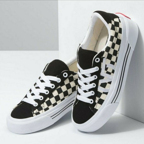 vans ultracush checkerboard